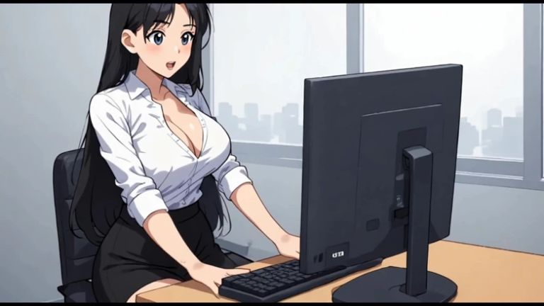 Office Manager Seducing Staff
