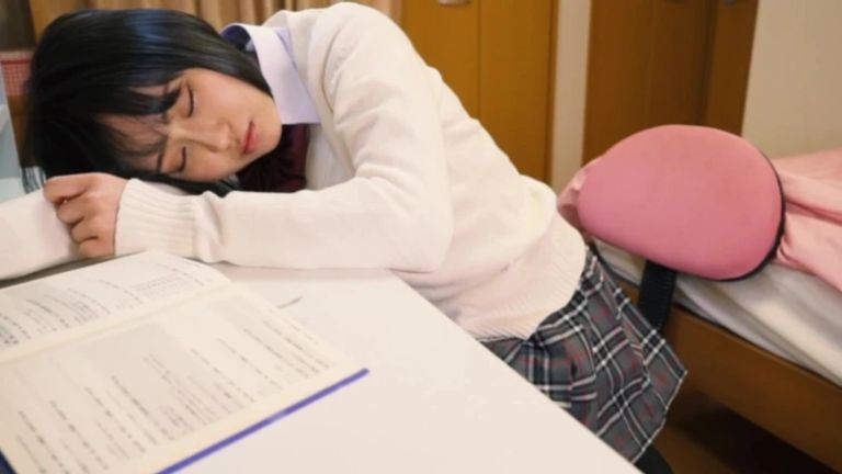 The Stepdaughter of a Schoolgirl and Her Pussy Is so Juicy Part 2 -3