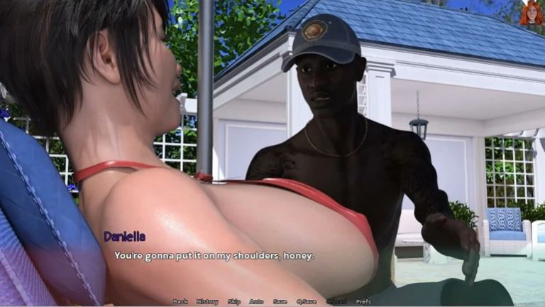 Fate Won't Seperate Us - Gameplay- Roleplay - Girlfriend Cheating with Big Black Cock in Front of Boyfriend in Pool