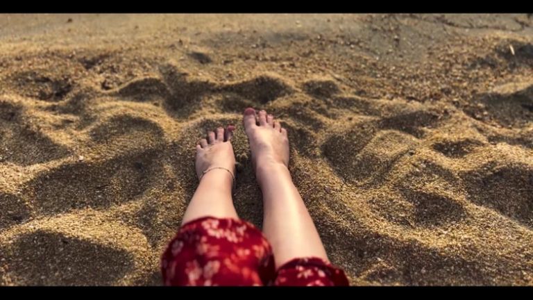 We Found a Secret Beach for Outdoor Sex - Real Amateur Couple