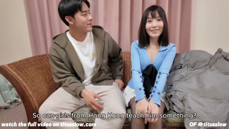 I Met a Cute Asian Chinese Girl & She Wanted to Film a Scene with Me