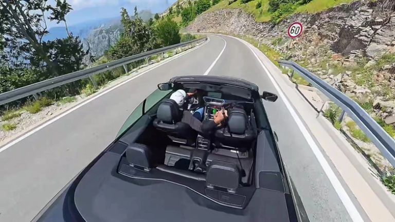 Rough Outdoor Fuck on the Car in Montenegro- Sexy Brunette Latina Show Extreme Blowjob and Fuck Doggy Style in POV