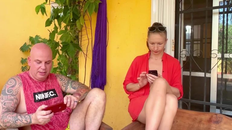 European in a Hostel in Mexico Is Penetrated and Enjoys the Milk of a Latino