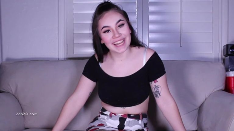 Teen Babysitter Teases Husband JOI