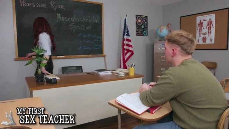 Teacher Jessica Ryan Gets Fucked After Class