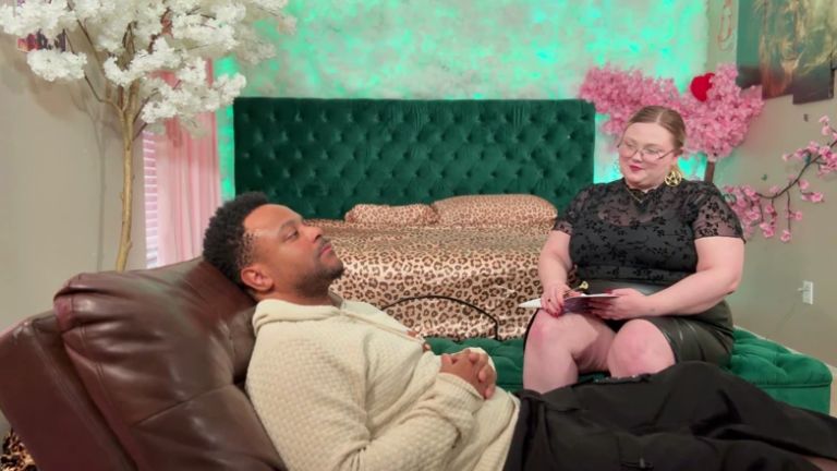 Horny BBW Therapist Fucks Client