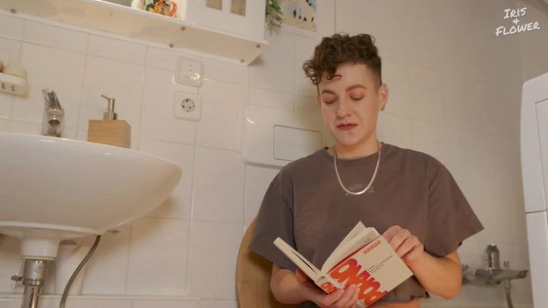 Iris Pees on the Kitchen Floor Takes and Reaches Multiple Squirting Orgasms Custom Clip HD