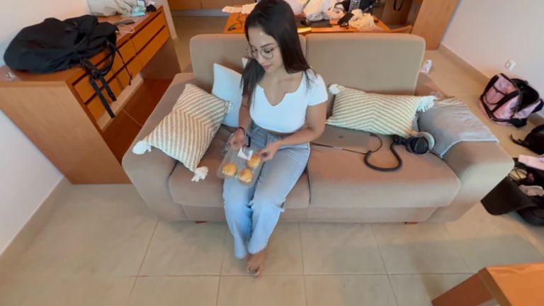 Homemade Creampie on My Horny Stepsister