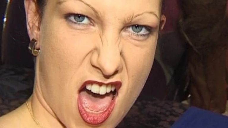 Big Titted German MILF in Black Stockings Got Fucked in Threesome