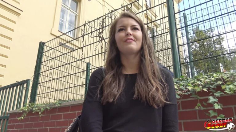 German Scout - Small Tits Petite Teen Cindy Shine Pick up for No Condom Casting Fuck