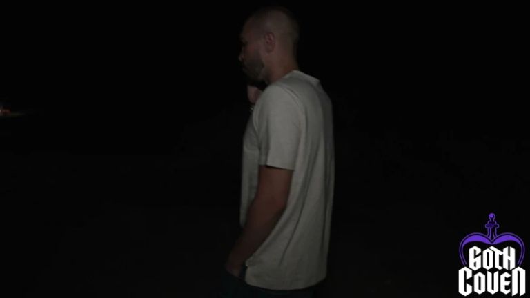 Clown Statues Fuck a Stranded Traveler