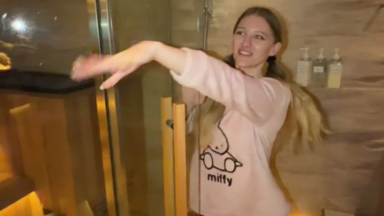 We Rented This Cute Japan Sauna and I Made Titus Low Fuck Me