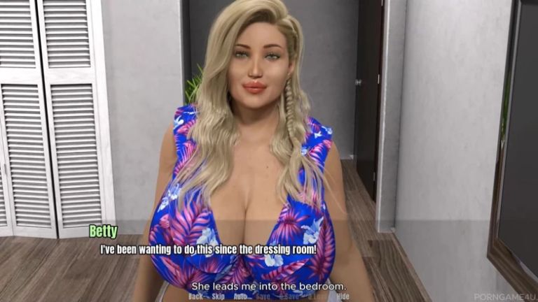 Betty's Eager First Time: From Gentle Strokes to Passionate Pounding &amp; Backshot - Grandma's House- Part 2- Moonbox-by Porngame4u