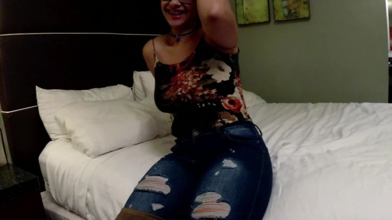 College Latina Emori Pleezer 1st Deepthroat Facefuck Throatpie Bts Angle