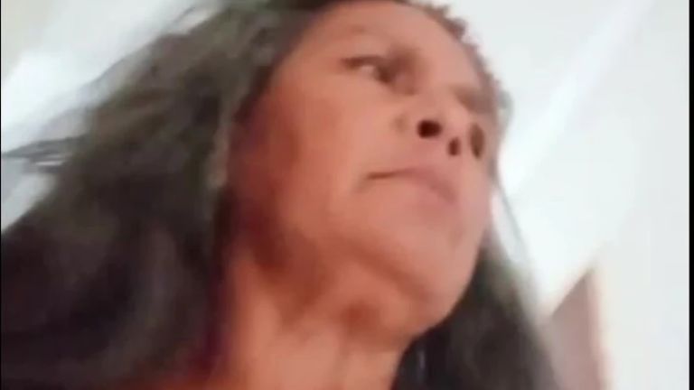 Granny with Toy in Her Ass