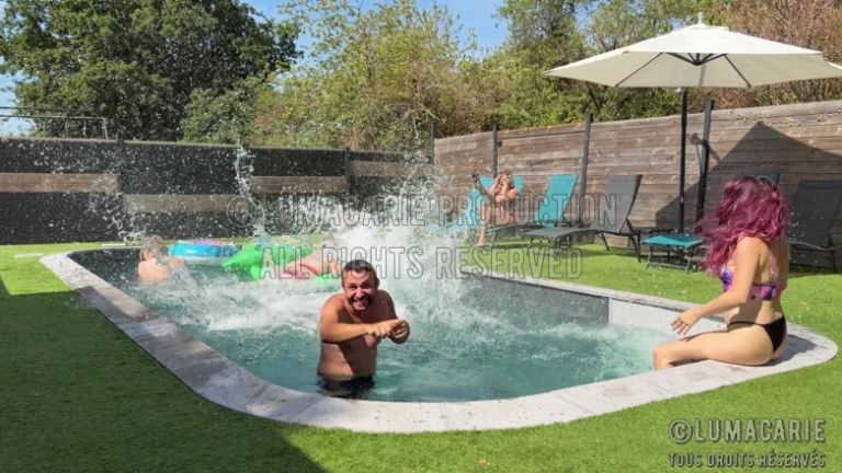 Orgy at the Pool