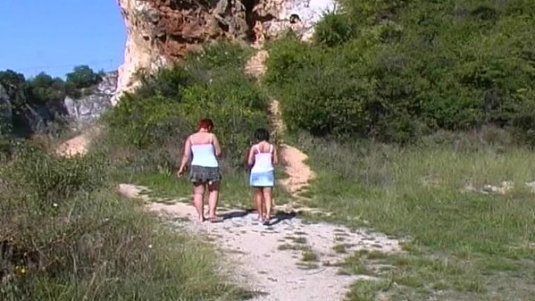 These Two German Babes Are Here to Pee and Cum Together