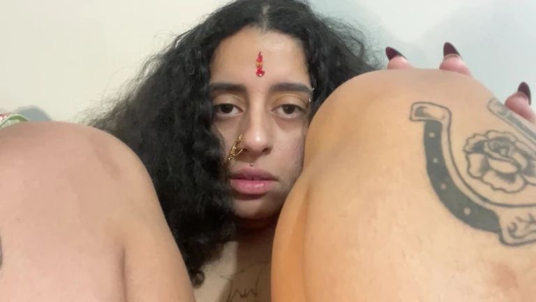 I Keep Playing with My Hairy Pussy After the Creamy Orgasm